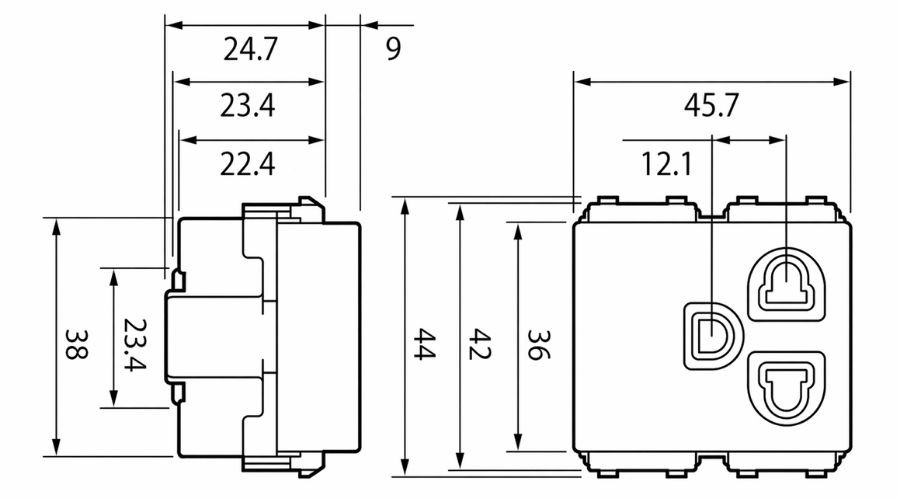 Ổ Cắm Điện PANASONIC WEV1181H