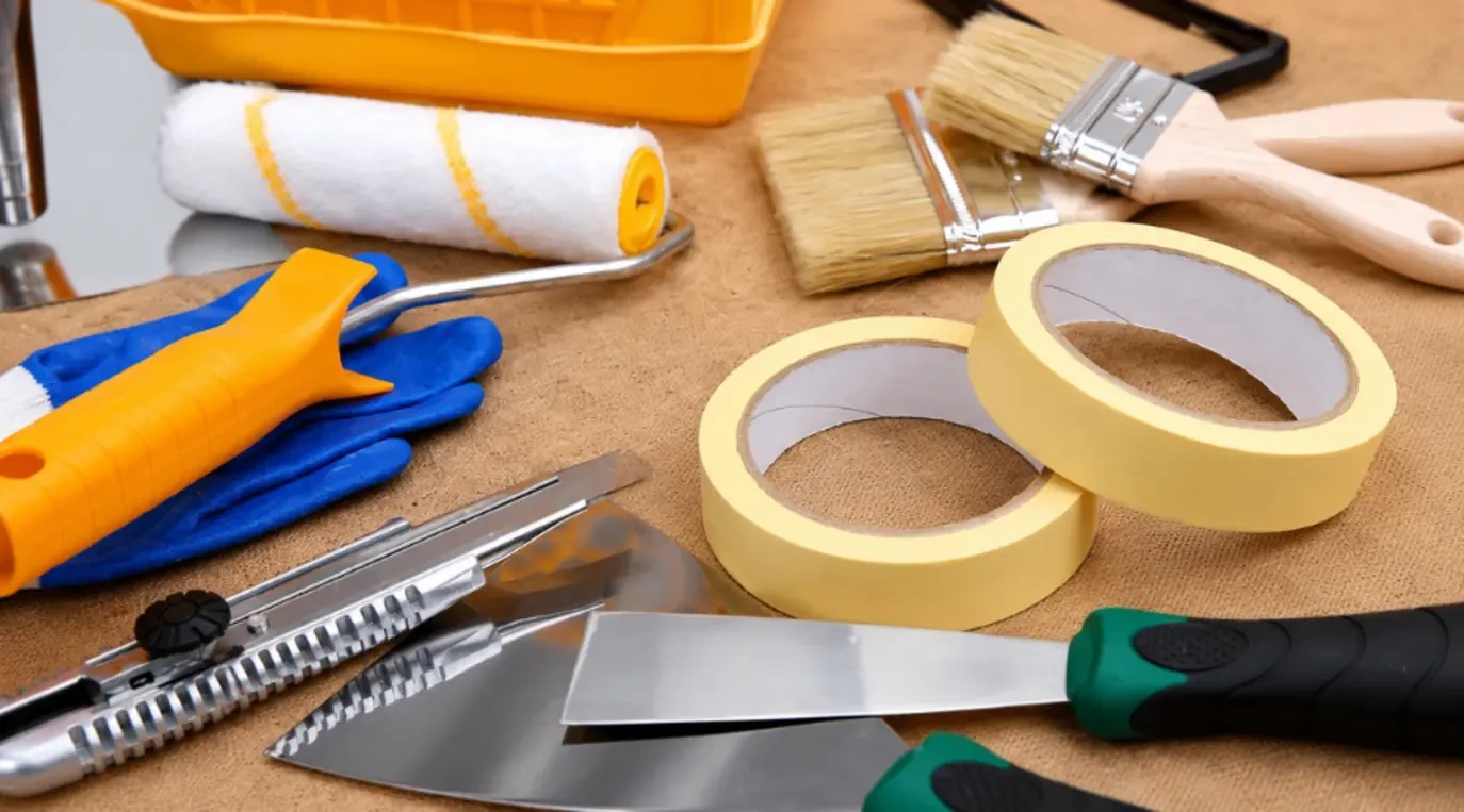 Quá trình chuẩn bị phụ kiện sơn