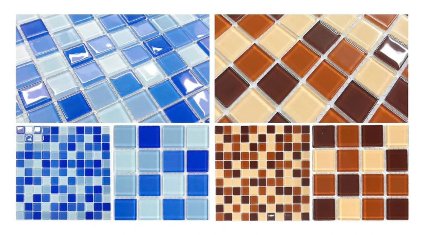 Các sản phẩm gạch Mosaic thủy tinh
