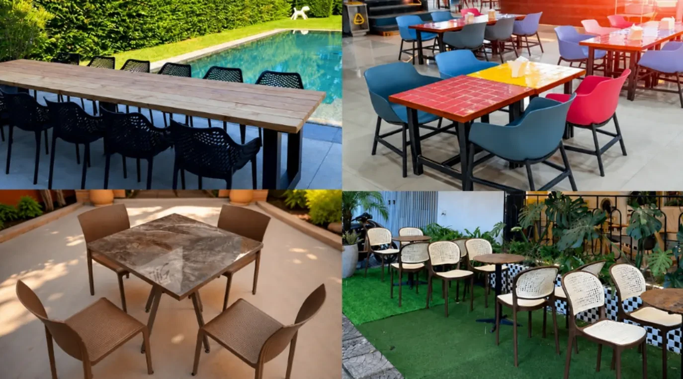 Các sản phẩm ghế nhựa phổ biến