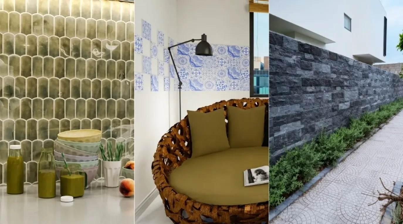 Các mẫu gạch ốp tường phổ biến