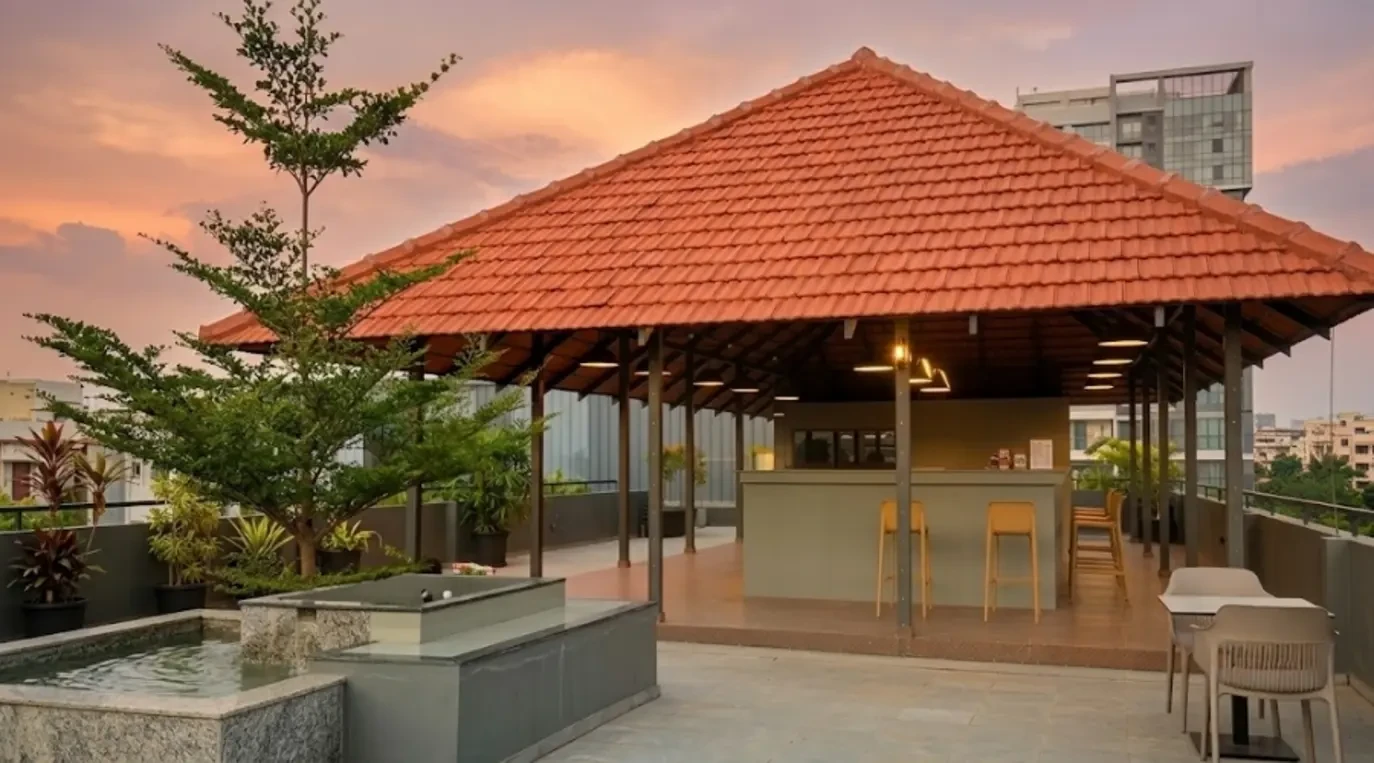 Mái che bằng ngói đất nung
