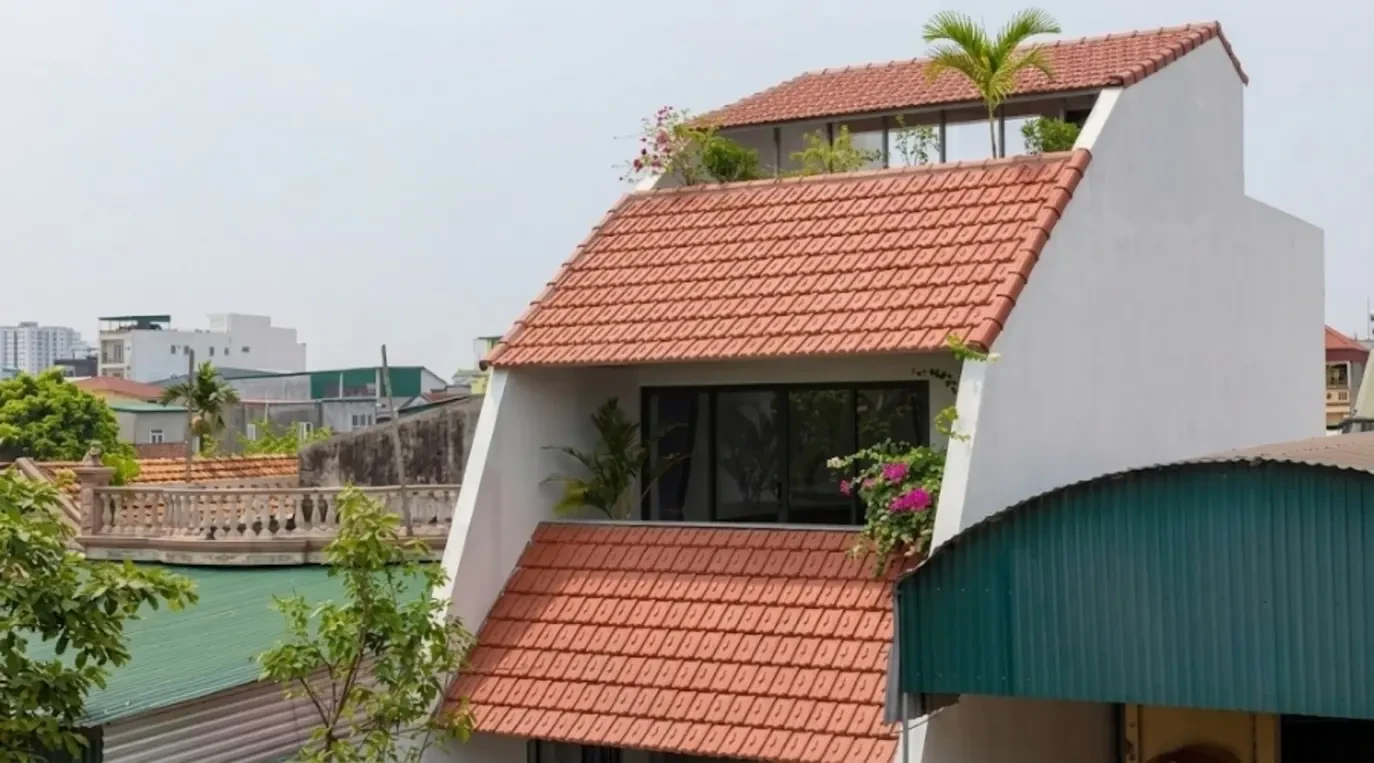Công trình nhà ở mái ngói đất nung