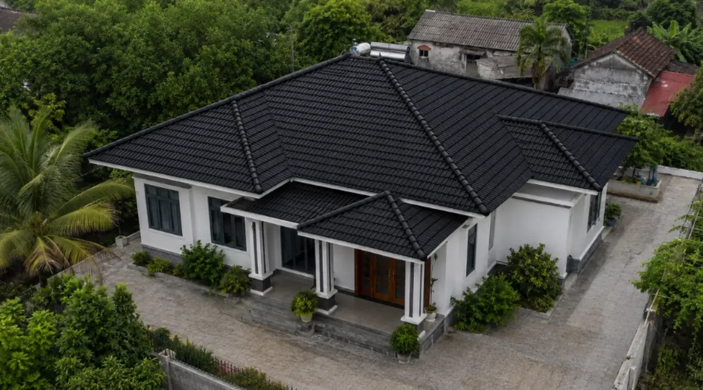 Công trình ngói lợp nhà mái Nhật