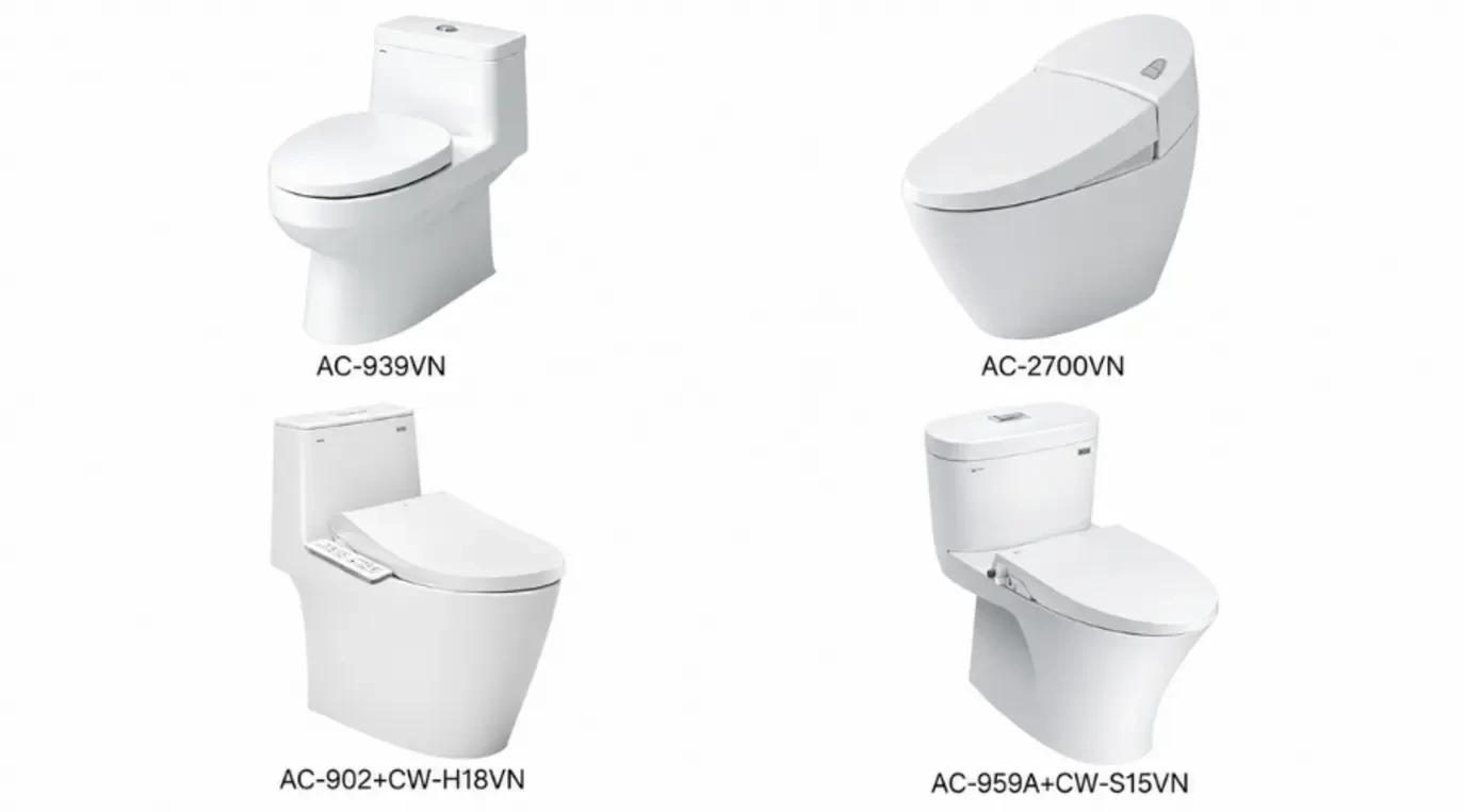 Dòng sản phẩm bồn cầu Inax