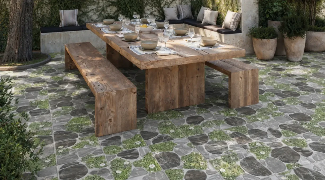 Gạch lát nền sân vườn Viglacera