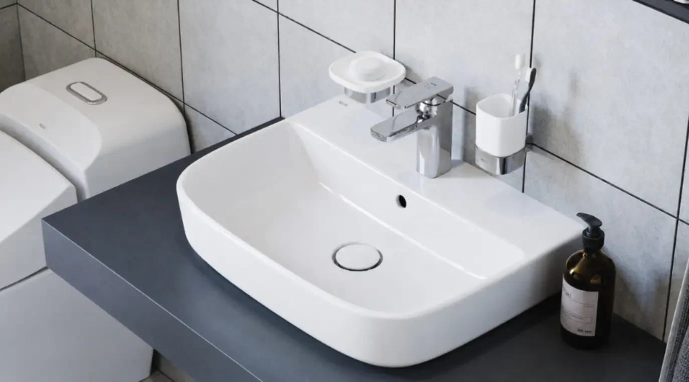 Hình minh họa chậu lavabo Inax