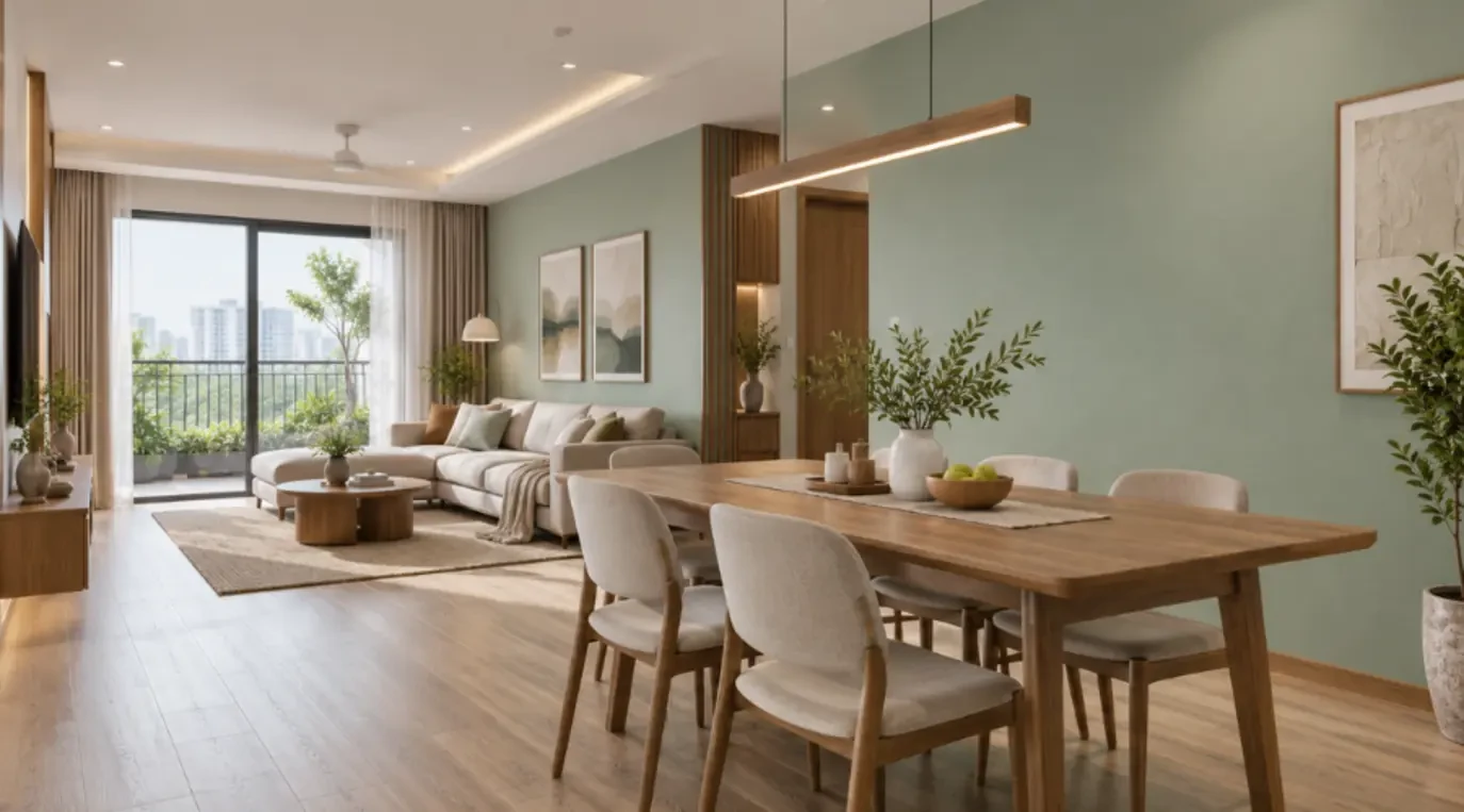 Không gian nội thất sơn TOA