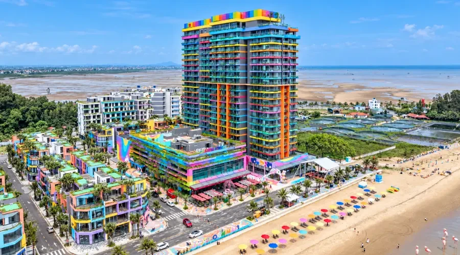 Công trình nghỉ dưỡng Flamingo Ibiza Hải Tiến