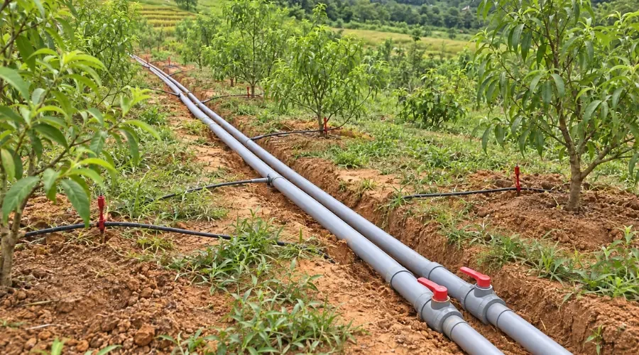 Đường ống nhựa Bình Minh trong tưới tiêu nông nghiệp