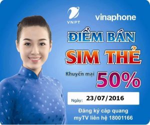 Vinaphone khuyến mại ngày vàng tháng 7