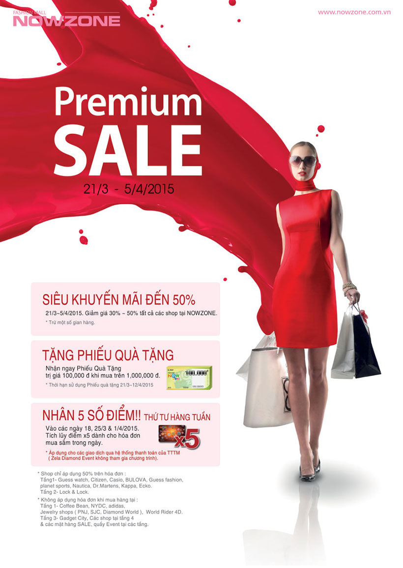 Khuyến mãi - NOWZONE SIÊU KHUYẾN MÃI ĐẾN 50%