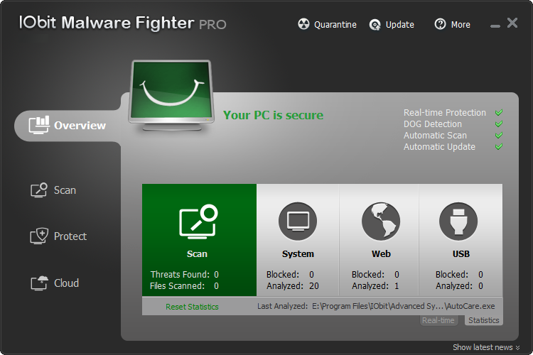 Bản quyền IObit Malware Fighter 3 PRO