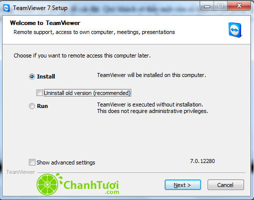 hướng dẫn cài đặt teamviewer 10 9