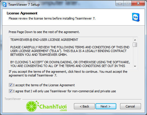 hướng dẫn cài đặt teamviewer 10 9