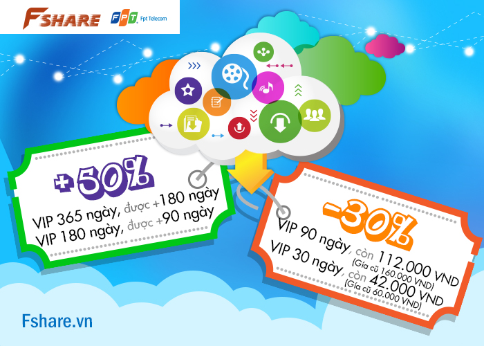 Khuyến mại Fshare tháng 4