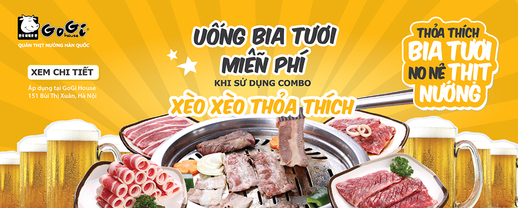 GoGi House khuyến mại chào hè