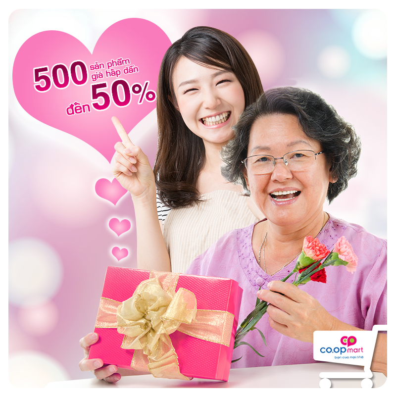 Yêu thương tặng mẹ nhân ngày 10/5