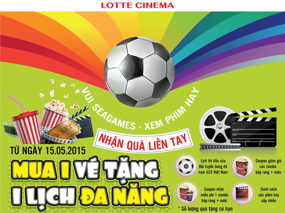 Lotte Cinema đồng hành cùng seagame 28