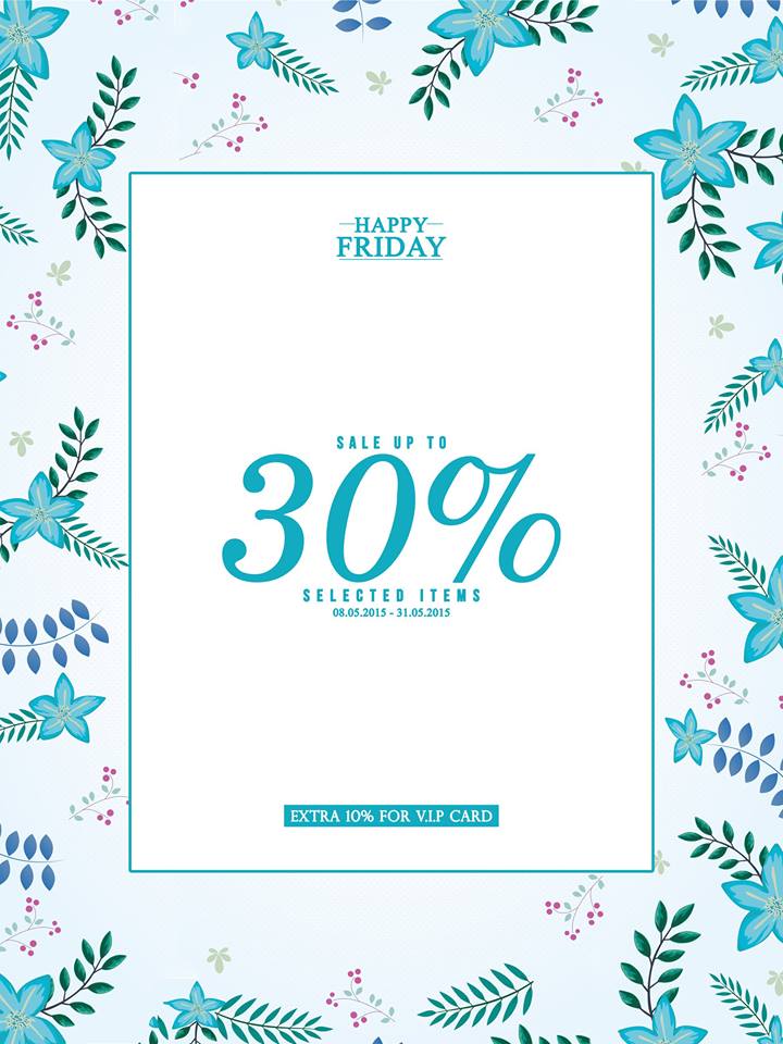 Marc khuyến mãi Happy Friday