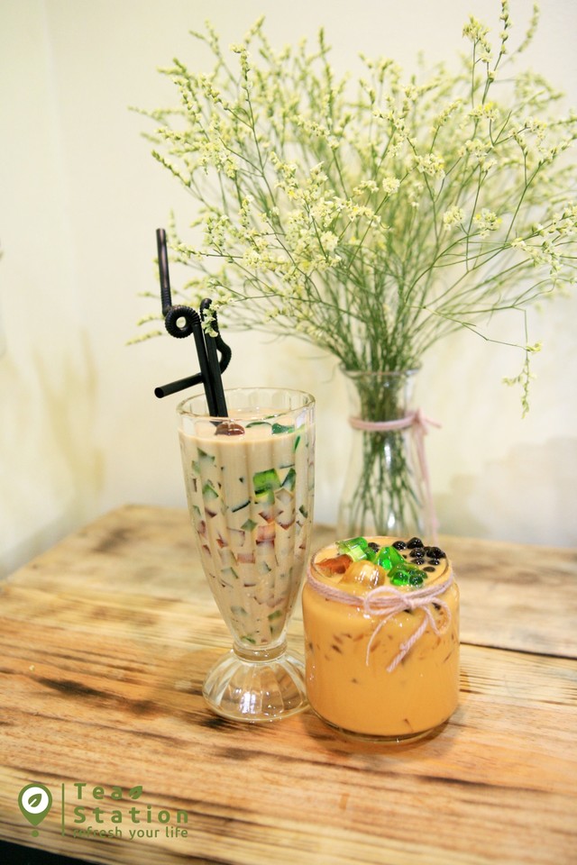 Tea Station - Trà sữa Tokyo khai trai trương mua 1 tặng 3