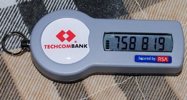 VD: Token Key của Techcombank