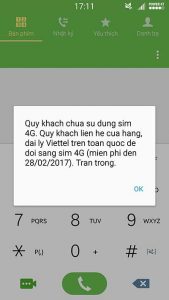 Kiểm tra xem sim đã là sim 4G hay chưa Kiểm tra xem sim đã là sim 4G hay chưa