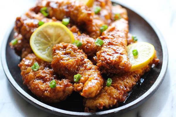 Gà sốt lá chanh thơm ngon hấp dẫn