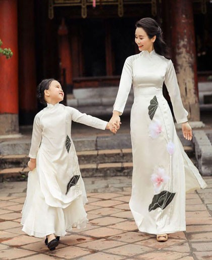 áo dài cách tân cho bé