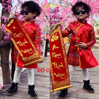 áo dài cách tân cho bé