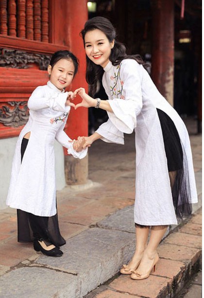 áo dài cách tân cho bé