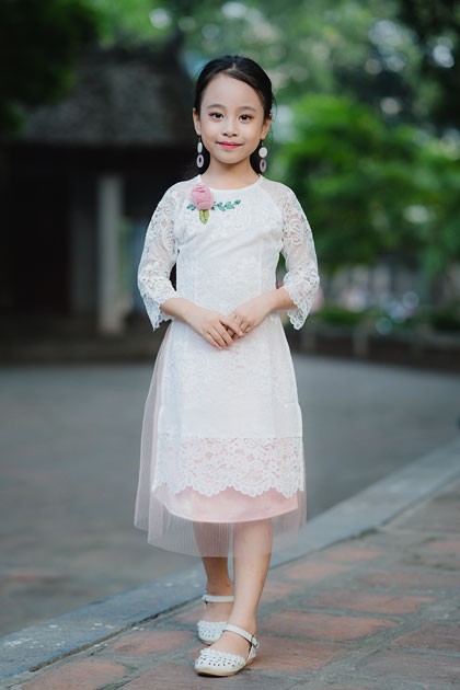 áo dài cách tân cho bé