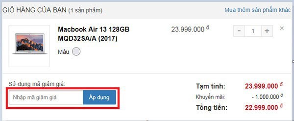 mã giảm giá fpt shop