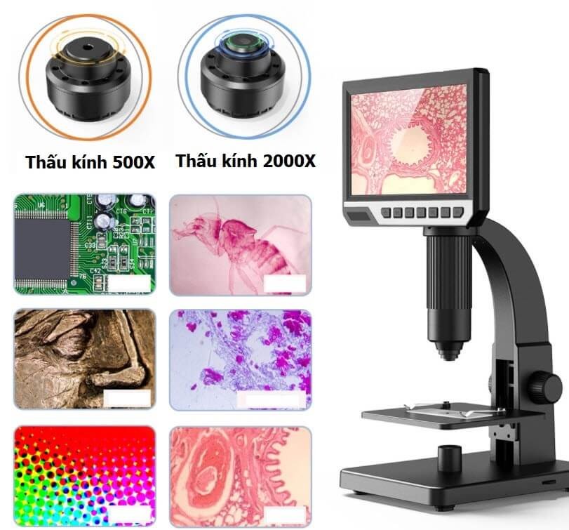 Các loại vật kính và ống kính