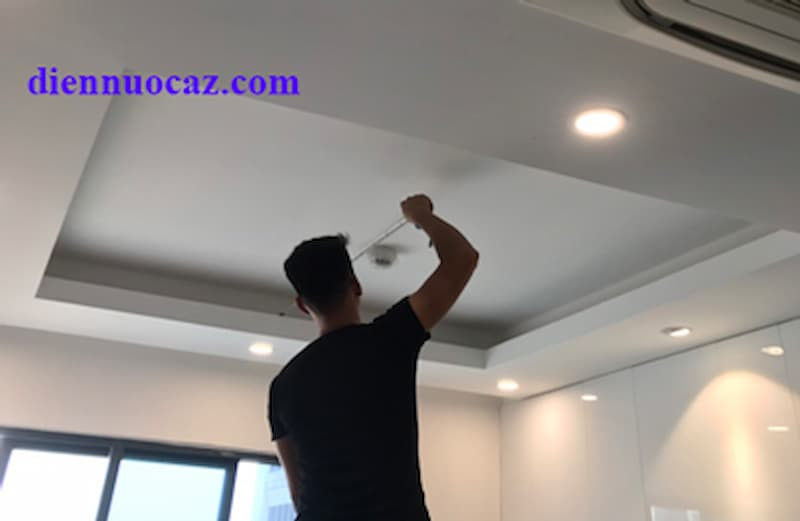 Quy trình lắp quạt chung cư