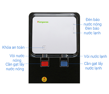 Máy lọc nước RO nóng lạnh Kangaroo KG61A3