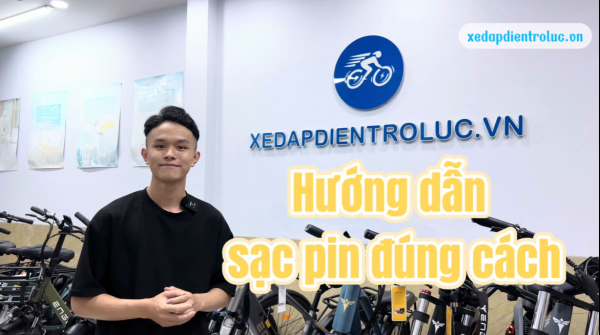 Hướng dẫn sạc pin cho xe đạp điện trợ lực đúng cách tại nhà