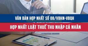Văn bản hợp nhất 08/VBHN-VBQH Hợp nhất Luật thuế thu nhập cá nhân