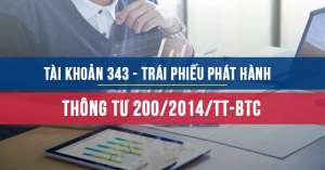 Tài khoản 343 theo Thông tư 200 năm 2014