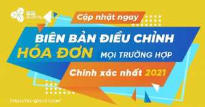 Hướng dẫn lập và mẫu biên bản điều chỉnh hóa đơn điện tử