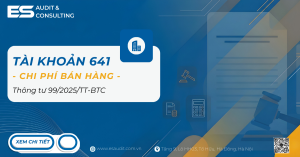 Tài khoản 641 theo thông tư 99 - chi phí bán hàng