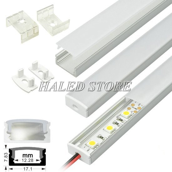 Cấu tạo của đèn LED thanh nhôm