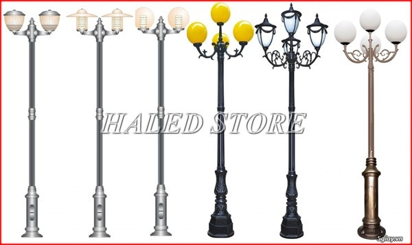Cột đèn trang trí công cộng HALEDCO
