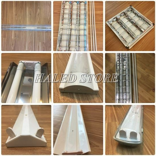 Máng đèn tán quang chống cháy nổ phòng sạch lắp nổi