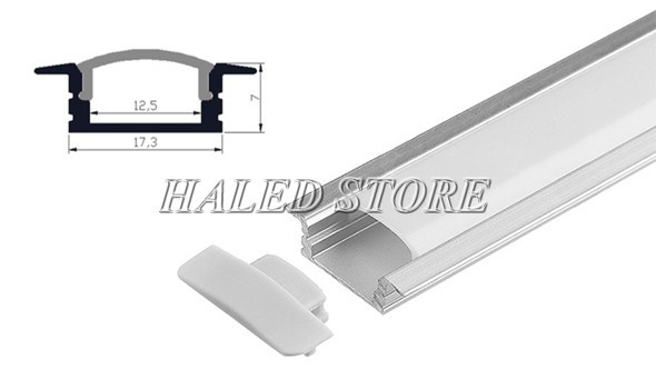 Mẫu đèn LED thanh nhôm chữ Y
