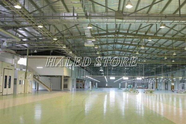 Ứng dụng chiếu sáng của đèn LED Highbay tại nhà máy