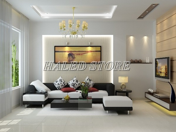 Đèn âm trần đổi màu HLDH DFX009-9 chiếu sáng nhà ở