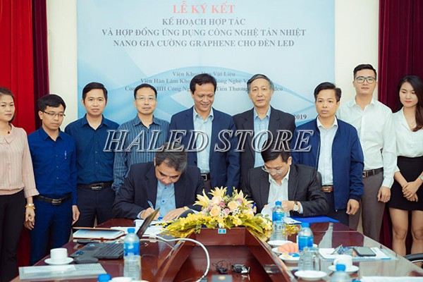 Lễ ký kết chuyển giao công nghệ tản nhiệt Graphene