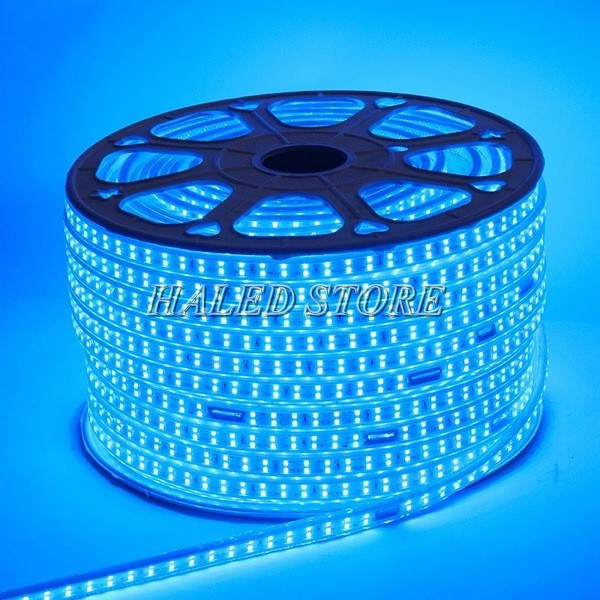 LED dây chống nước 2835 ánh sáng xanh