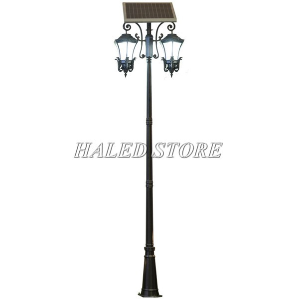 Cột đèn sân vườn năng lượng mặt trời hldamtcd1-24